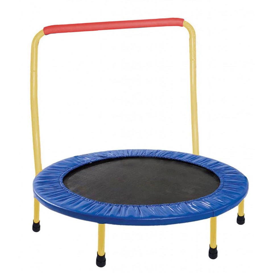 Childs Small Trampoline With Handle